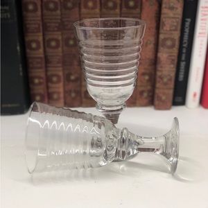 LIBBEY Glass Company Sirrus Water Goblet Set of 2 O331